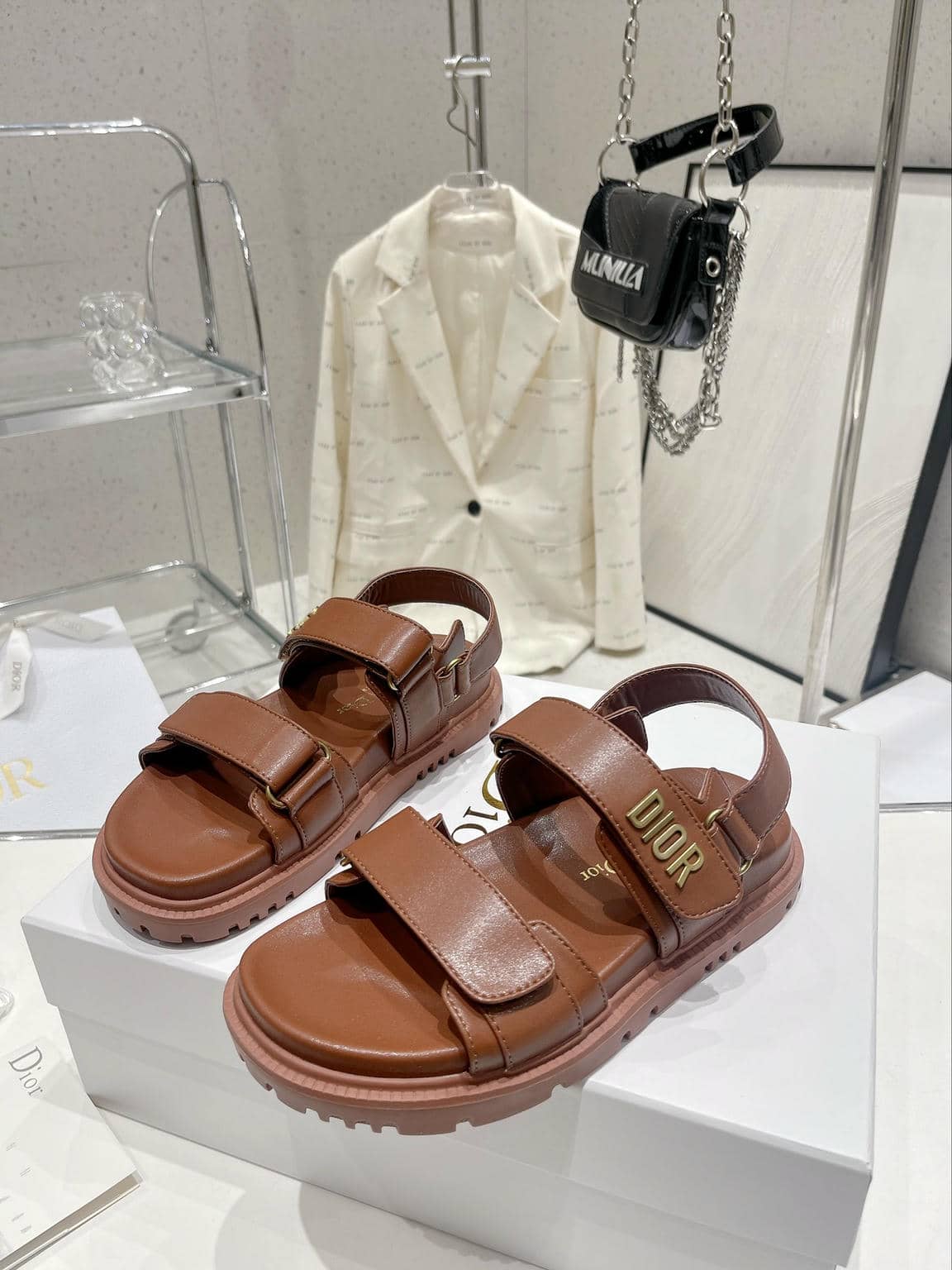 Dior Velcro sandals-35